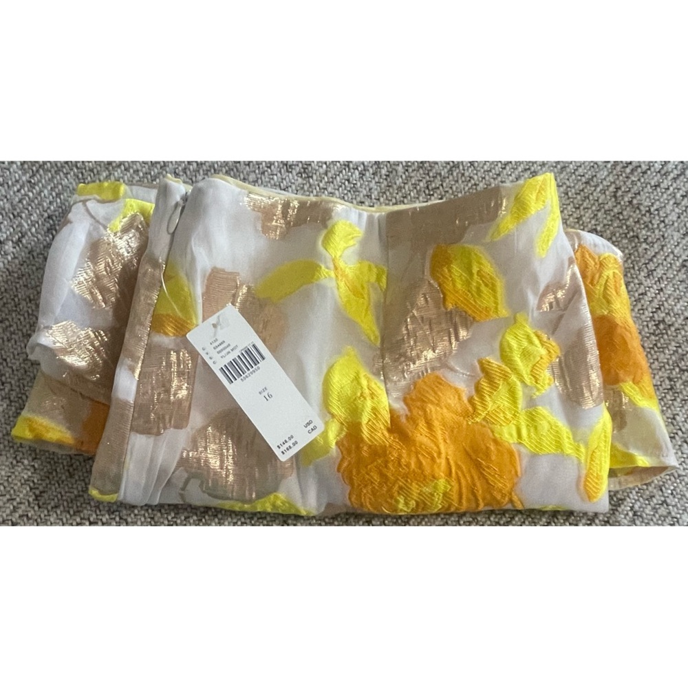 Anthropologie Maeve Faye Flounced Jacquard Mini Skirt NWT Size 16 (XL) - Picture 11 of 14